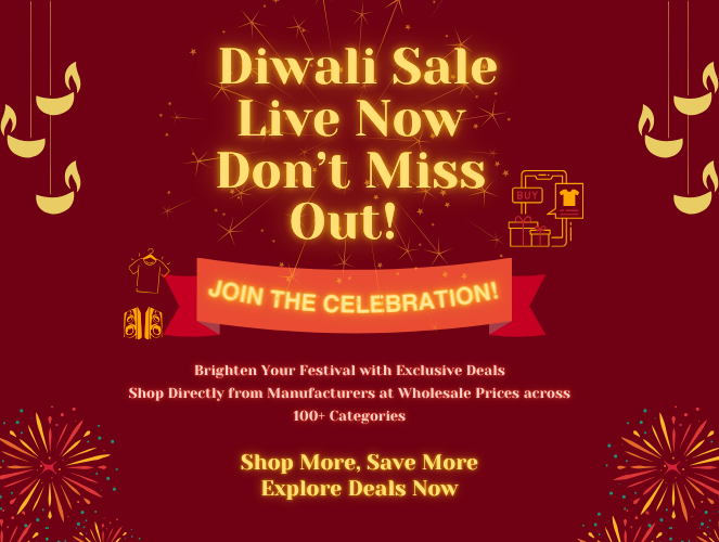 Dark Brown Orange Yellow Gadget Diwali Sale Banner